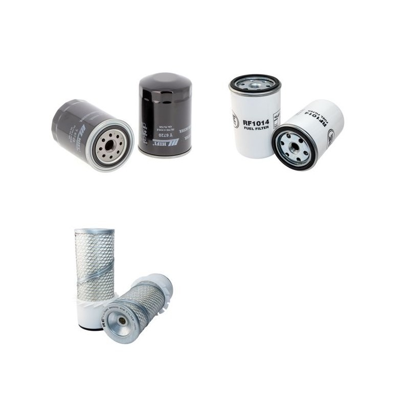 Filter Kit for Bobcat 543B Air Oil Fuel Filters with Isuzu Engine Serial Number -11999