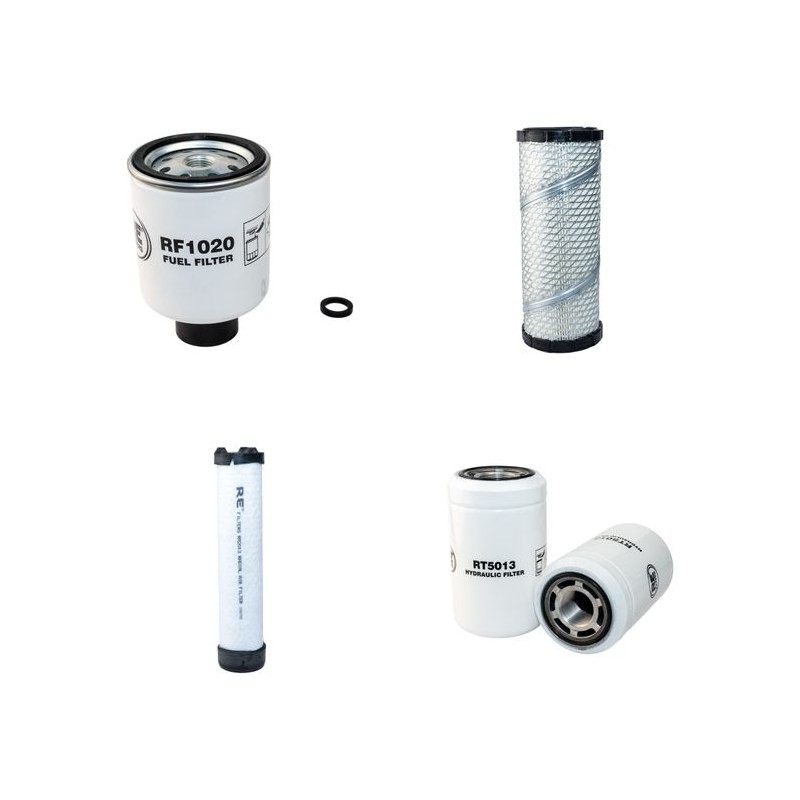 Filter Kit for Bobcat 552 with Kubota D1105 Engine 2003-