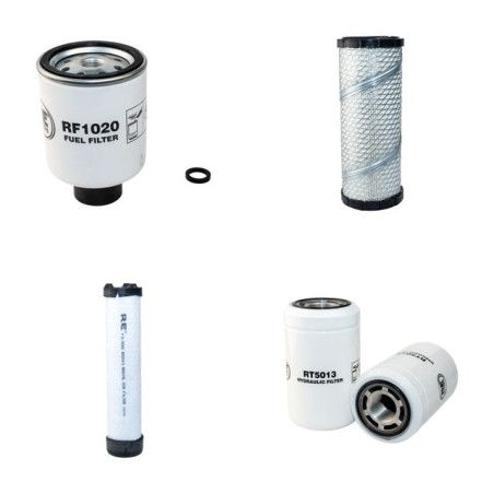 Filter Kit for Bobcat 552 with Kubota D1105 Engine 2003-