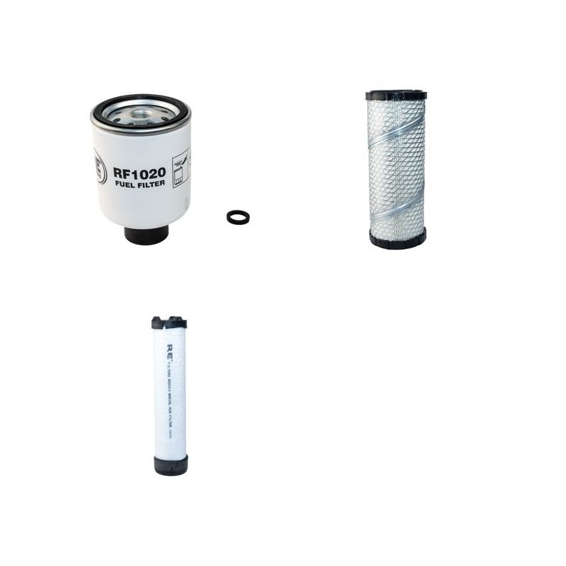 Filter Kit for Bobcat 552 with Kubota D1105 Engine Year 2003-