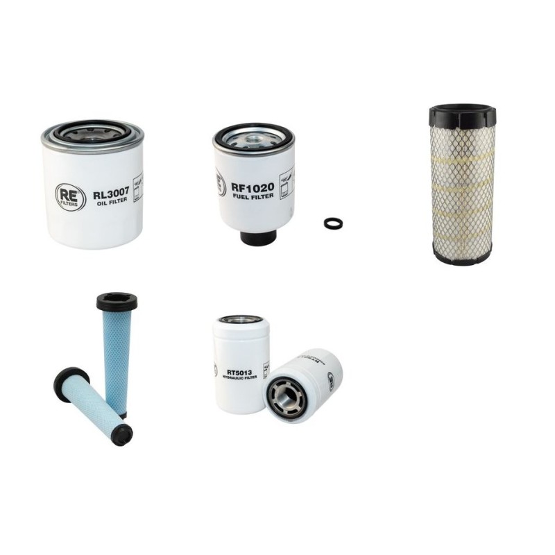 BOBCAT 553 Filter Service Kit w/Kubota V1505 Eng.   YR  2007-