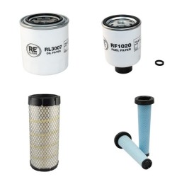 Bobcat 553 Filter Service Kit Air Oil Fuel Filters with