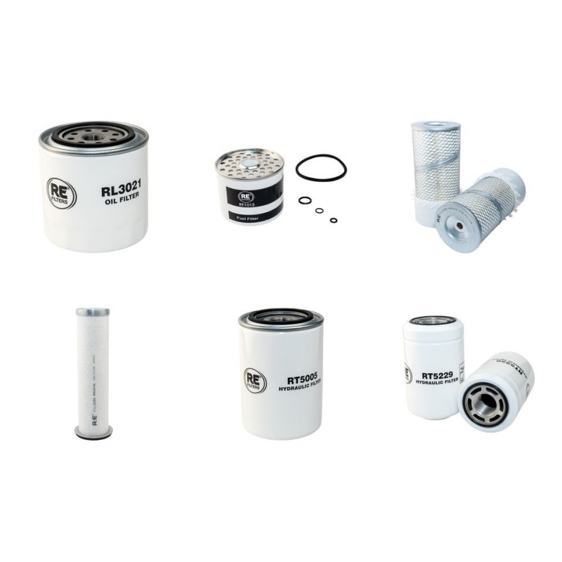 Filter Kit for Bobcat 643 with Kubota D1402 Engine
