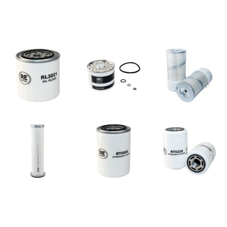 Filter Kit for Bobcat 643 with Kubota D1402 Engine