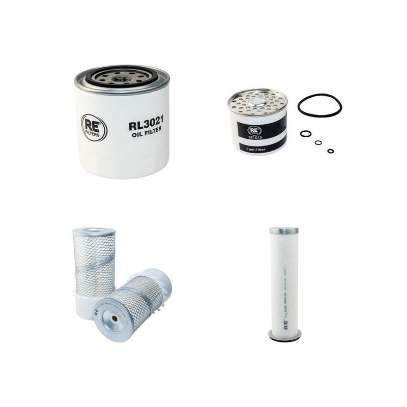 Filter Kit for Bobcat M743 To Serial Number 1500 - Air - Oil - Fuel Filters