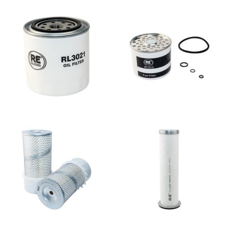 Filter Kit for Bobcat M743 To Serial Number 1500 - Air - Oil - Fuel Filters