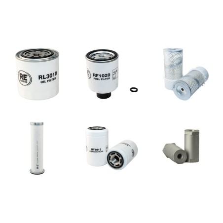 BOBCAT 751 Filter Service Kit w/Kubota V1903E Eng.   YR  1998-
