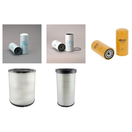 REV GCS 12.5 Filter Service Kit Air Oil Fuel Filters w/CAT 3126 Eng.