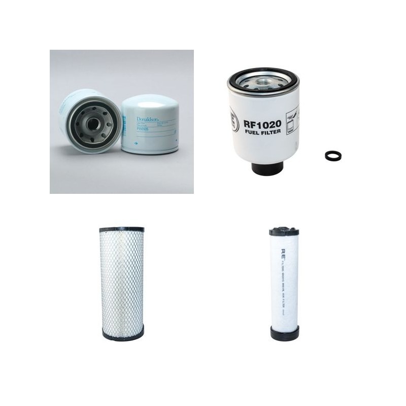 Filter Kit for Bobcat 751 Air Oil Fuel Filters with Peugeot XUD9 Engine Year -1998