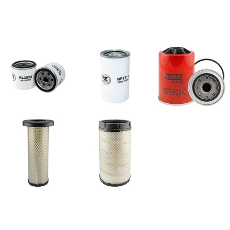 RISA RSX 120 Filter Service Kit w/Cummins Qsb3.3 Eng.