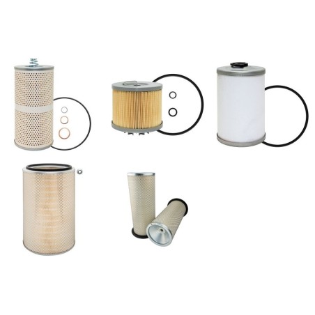 RIVARD 500 TR 250 Filter Service Kit w/MERCEDES OM444 Eng.