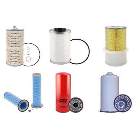 RIVARD TR 130 Filter Service Kit w/MERCEDES OM444 Eng.