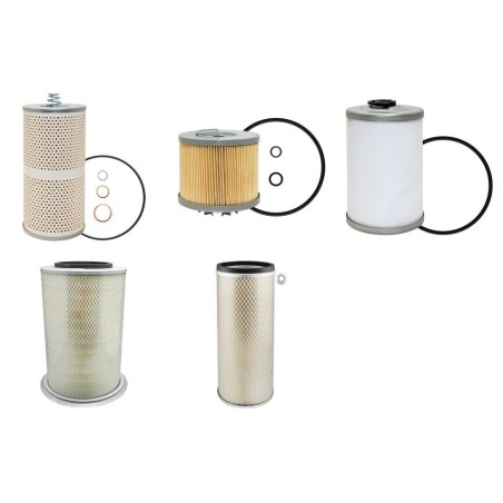 RIVARD TR 200 Filter Service Kit Air Oil Fuel Filters w/MERCEDES OM944 Eng.