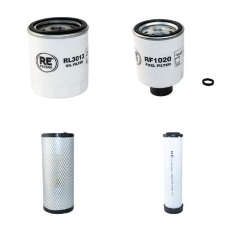 Bobcat 863 - 863G - 864 - 864G Filter Service Kit - Air - Oil - Fuel Filters