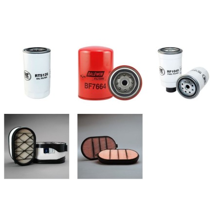 ROCKSTER R 700 S Filter Service Kit Air Oil Fuel Filters w/IVECO  Eng.   YR  2012-