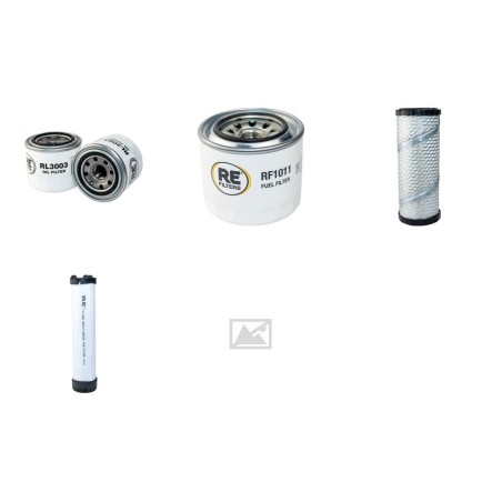 RODAG GRIZZLY HT-390 Y Filter Service Kit w/Yanmar 3TNV88-BDSA2 Eng.