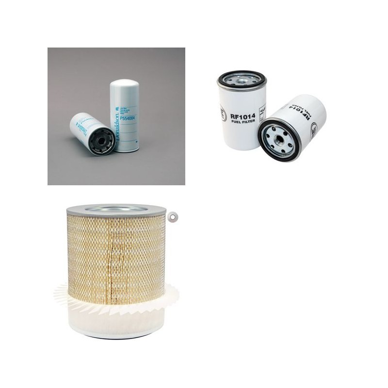 ROLBA R 1000 Filter Service Kit Air Oil Fuel Filters w/VOLVO TD120G Eng.