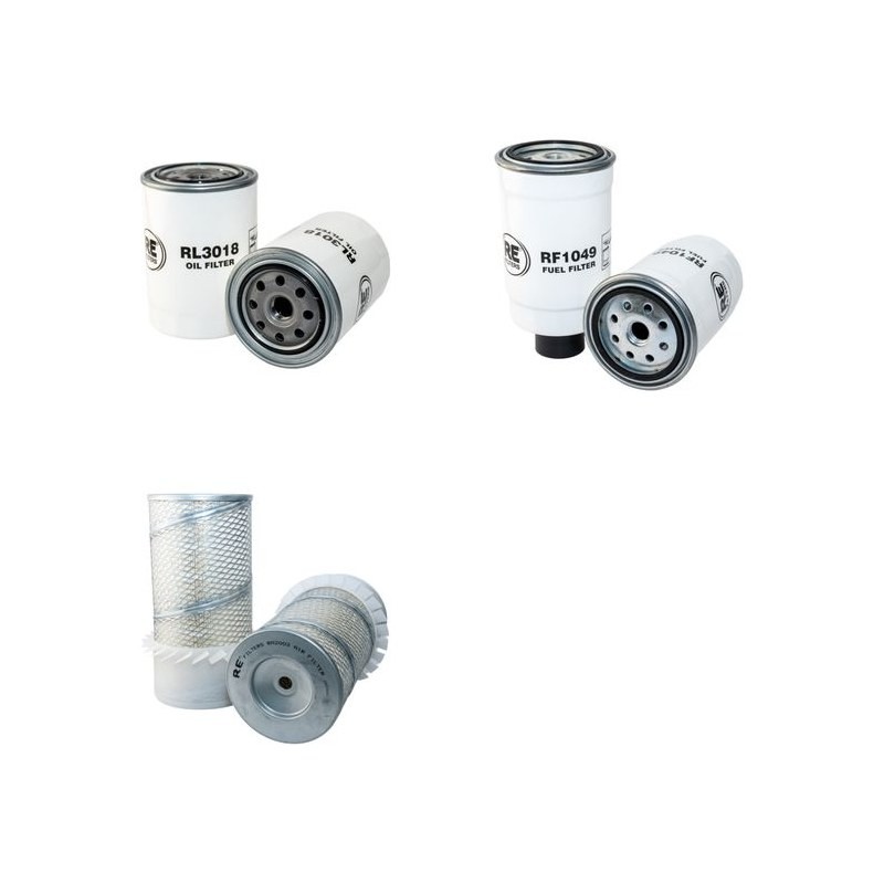 ROLBA R 200 Filter Service Kit Air Oil Fuel Filters w/VM HR492HT Eng.