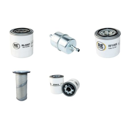 ROLLMOPS 800 4X4 Filter Service Kit w/Kubota D1105Eu2 Eng. 2013