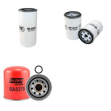 ROMAN DAC 16.240 FA Filter Service Kit w/DEUTZ BF6M1013EC Eng.   YR  01.98-
