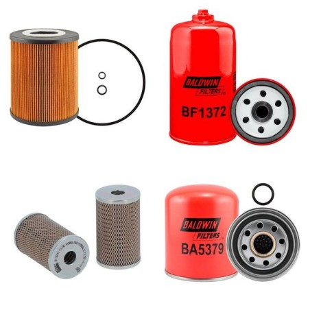 ROMAN DAC 18.310 FL Filter Service Kit w/MAN D2866LF23 Eng.   YR  02.05-