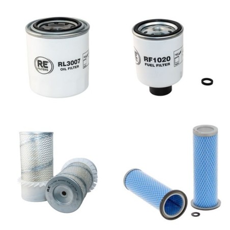 BOBCAT A 300 Filter Service Kit Air Oil Fuel Filters w/Kubota  Eng.
