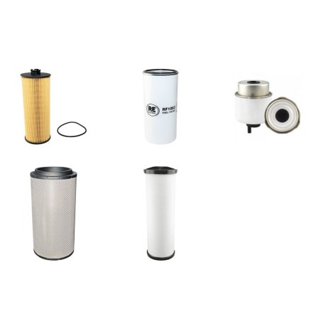 ROPA EUROMAUS 4 Filter Service Kit Air Oil Fuel Filters w/MERCEDES OM926LA Eng.   YR  2014  EBM4B