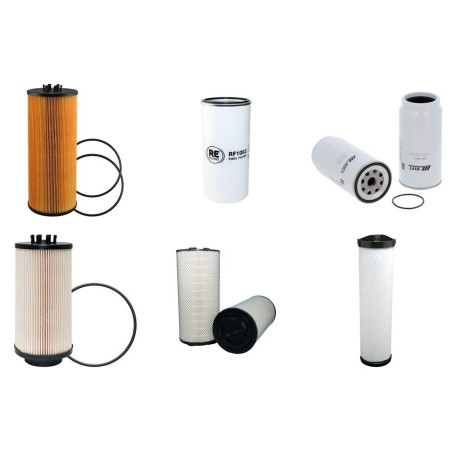 ROPA EUROTIGER Filter Service Kit Air Oil Fuel Filters w/MERCEDES OM502LA Eng.   YR  2005-