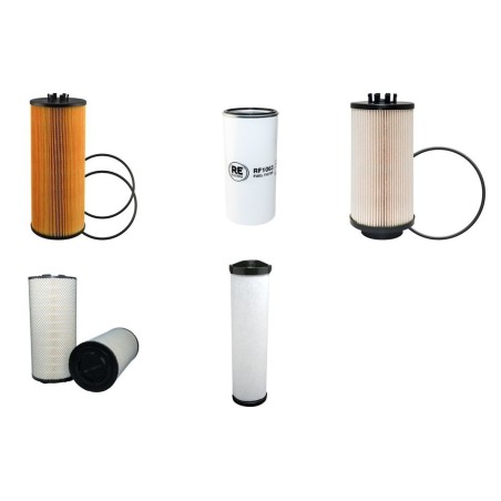 ROPA EUROTIGER V8-3 Filter Service Kit Air Oil Fuel Filters w/MERCEDES OM502LA Eng.   YR  2011
