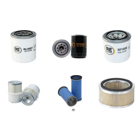 ROTAIR MDVN 21 AK Filter Service Kit w/Kubota D1105-E3B Eng.   YR  2012