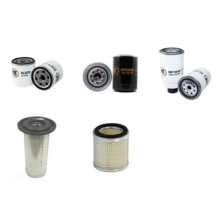 ROTAIR MDVN 250 Filter Service Kit w/Lombardini 9LD625/2 Eng.