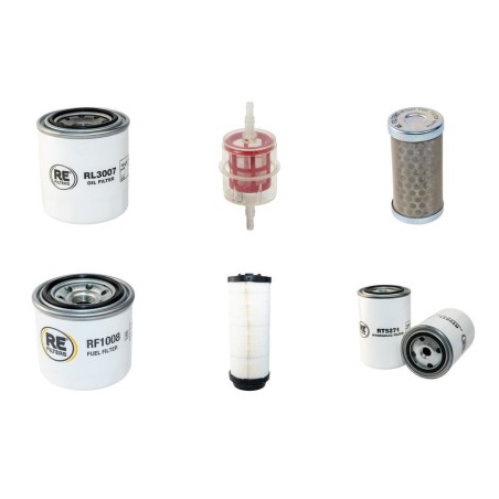 BOBCAT BAP 720 Compressor Filter Service Kit with Kubota D1005E Eng Year 2005-