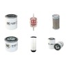 Filter Kit for Bobcat BAP720 Compressor with Kubota D1005E Engine Year 2005-