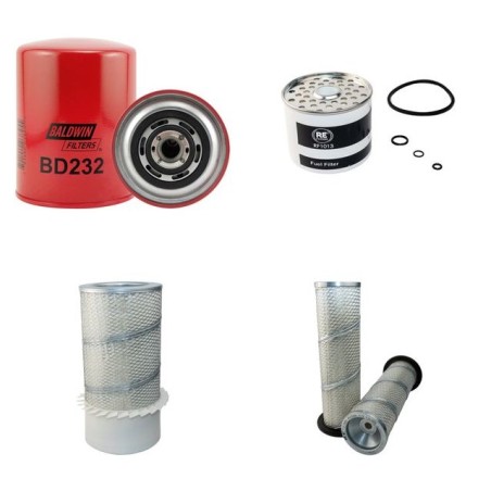 ROTTNE 5000 Filter Service Kit Air Oil Fuel Filters w/Iveco AIFO  Eng.