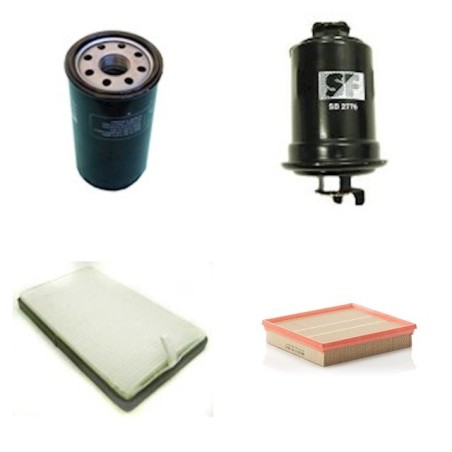 ROVER MG MG ZS 2.5 V6 Filter Service Kit w/ KV6 Eng.   YR  09.01- 177 CH ZS180