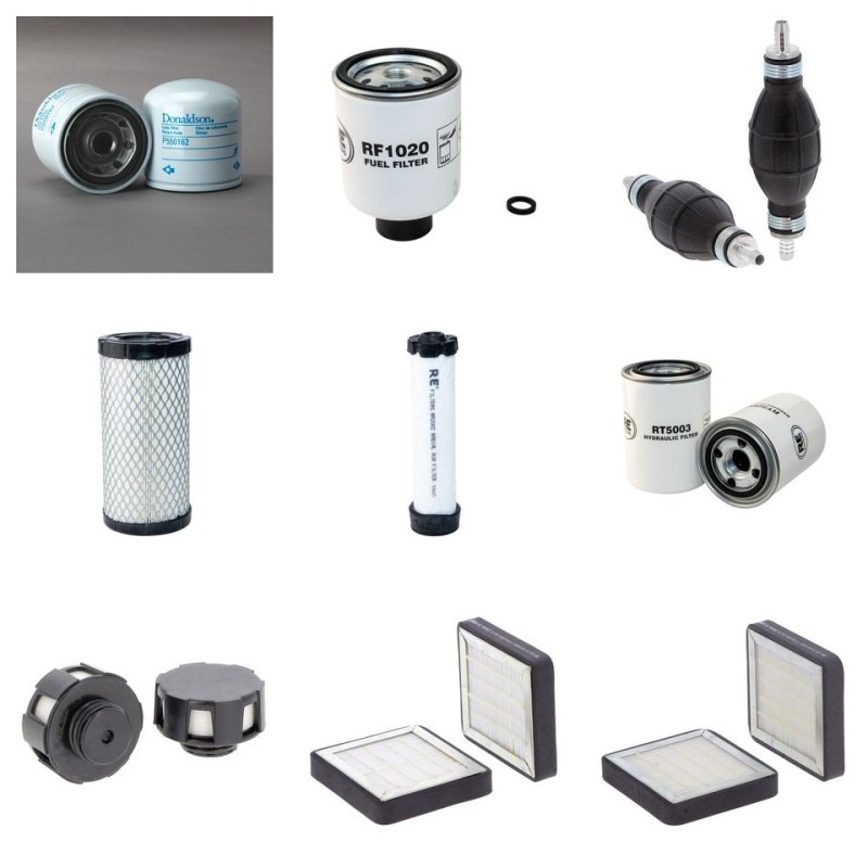 BOBCAT E 14 Filter Service Kit w/Kubota D722 Eng.   YR  2010-