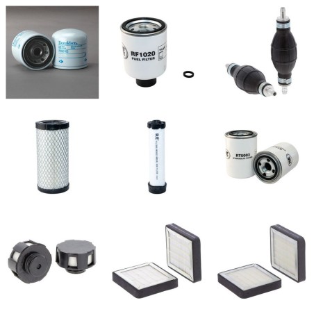 Filter Kit for Bobcat E14 with Kubota D722 Engine Year 2010-