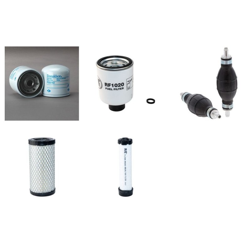 BOBCAT E 14 Filter Service Kit w/Kubota D722 Eng.   YR  2010-