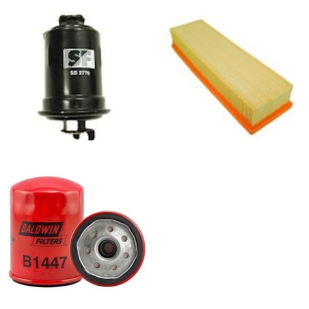 ROVER 4x4 FREELANDER 1.8 16V Filter Service Kit w/ K16 Eng.   YR  05.98-11.00 120 CH