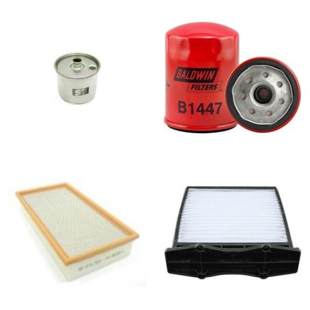 ROVER 4x4 FREELANDER 2.5I V6 Filter Service Kit w/ KV6 Eng.   YR  11.00-10.06 175 CH
