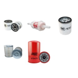 RUBAG 4 R 2200 RH Filter Service Kit w/Deutz F4L1011 Eng.