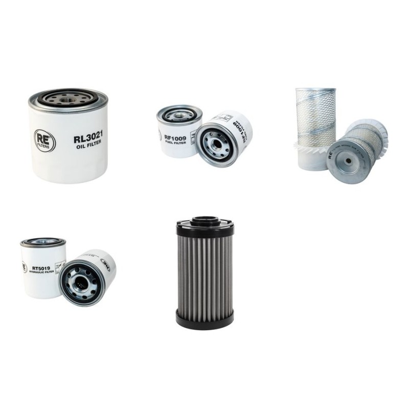 RUBAG 4 R 2203 RH Filter Service Kit w/Kubota V3300 Eng.