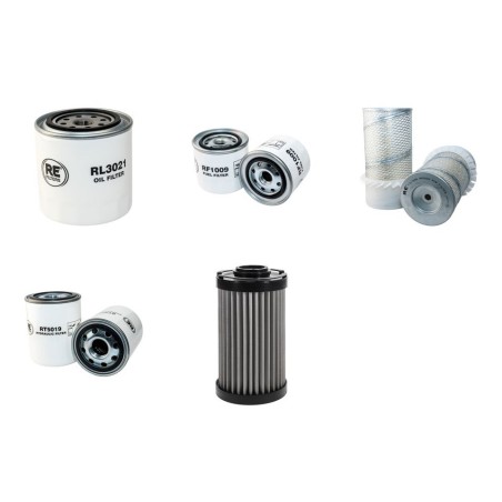 RUBAG 4 R 2203 RH Filter Service Kit w/Kubota V3300 Eng.