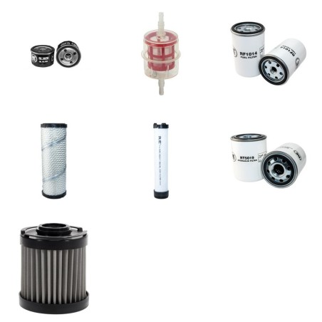 RUBAG 4R900RH Filter Service Kit w/Lombardini LDW1003FOCS Eng.   YR  2006-