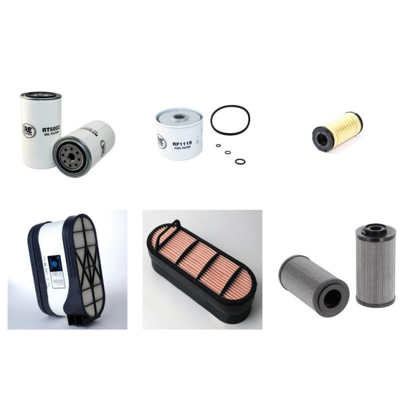RUBBLE MASTER HS 5000 Filter Service Kit w/Cat C4.4 Eng. 2014