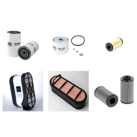 RUBBLE MASTER HS 5000 Filter Service Kit w/Cat C4.4 Eng. 2014