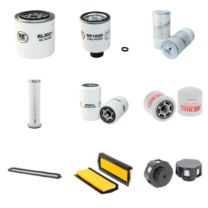 Filter Kit for Bobcat S160 with Kubota Engine Year 2005-