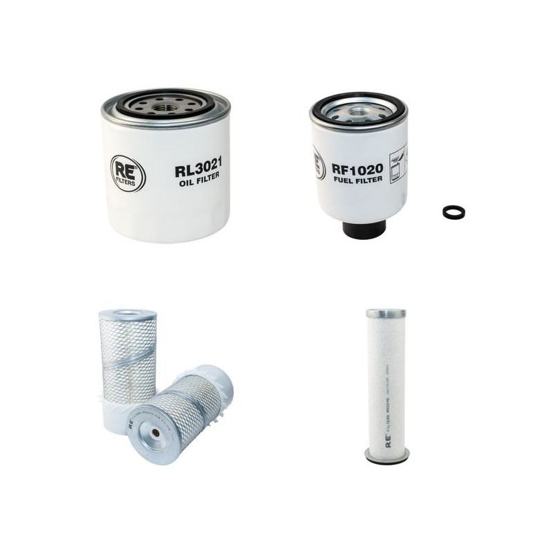 BOBCAT S 160 Filter Service Kit Air Oil Fuel Filters w/Kubota  Eng.   YR  2005-