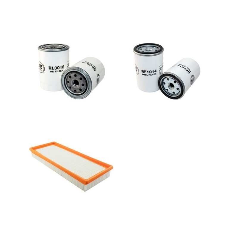 SABO 1602-5D Filter Service Kit Air Oil Fuel Filters w/VAG  Eng.