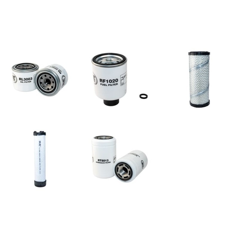 Filter Kit for Bobcat S70 with Kubota D1005 Engine Serial Number 5221/5222/5389 Year 2008- 463